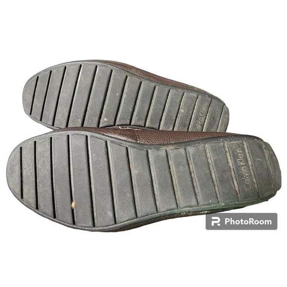 Calvin Klein Leather Driving Shoes Brown Size 10 EU 43 Ivan Penny Driver main image 4